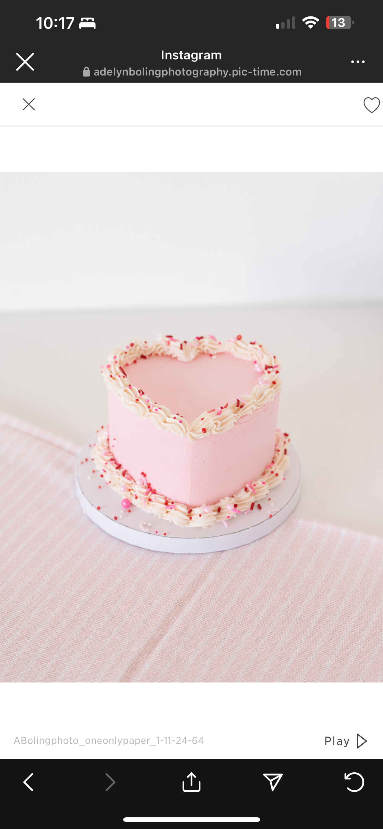 Mini Love Cakes