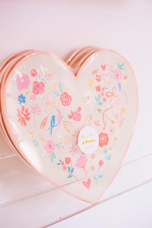 Meri Meri Valentine Dinner Plates
