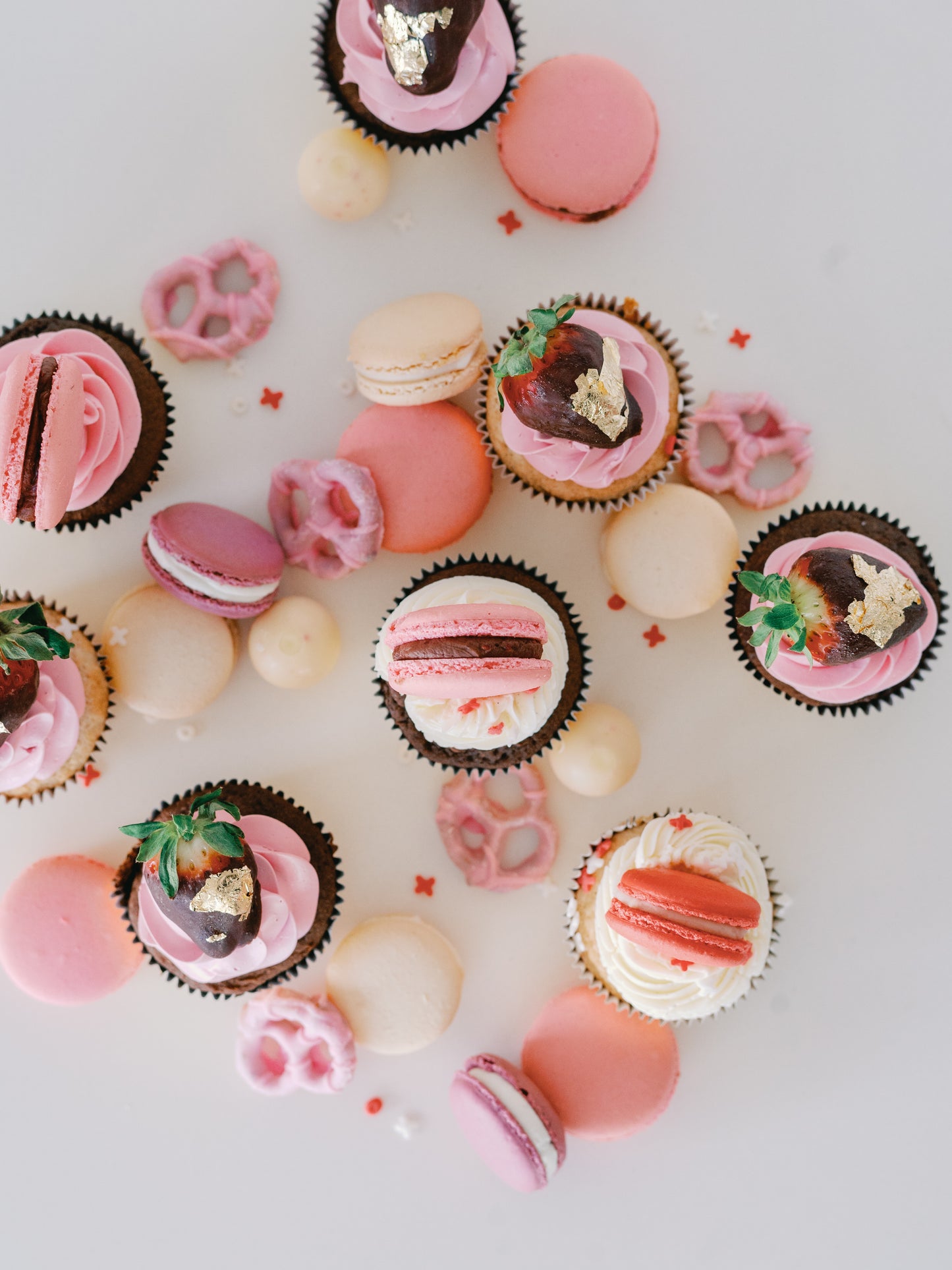 Valentine's Day Deluxe Cupcakes